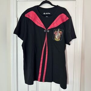 Wizarding World of Harry Potter Gryffindor Robe Graphic Tee T-Shirt Unisex XXL